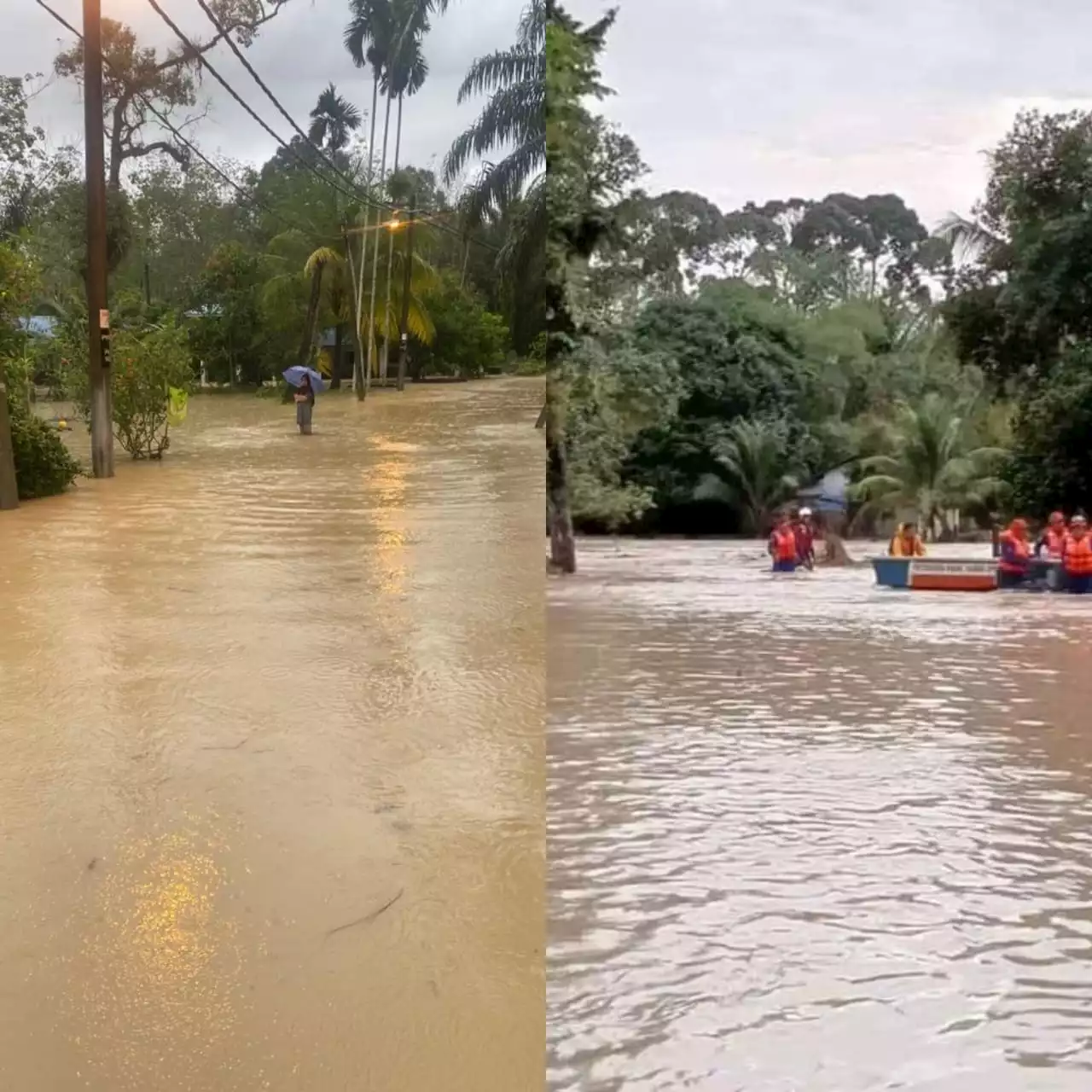 Banjir kilat: 2 PPS dibuka di Pulau Pinang sejak malam tadi