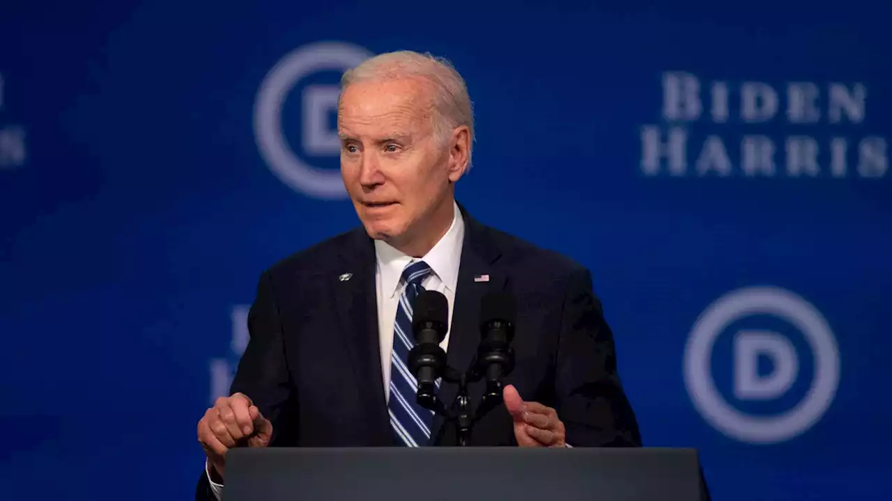 'Four more years': Biden hints at 2024 as he rallies Democratic Party leaders in Philadelphia