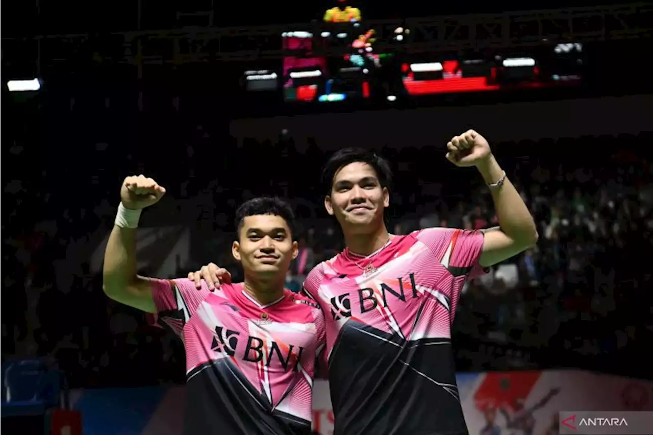 Jokowi sambut gembira kabar gelar juara Thailand Masters Leo/Daniel