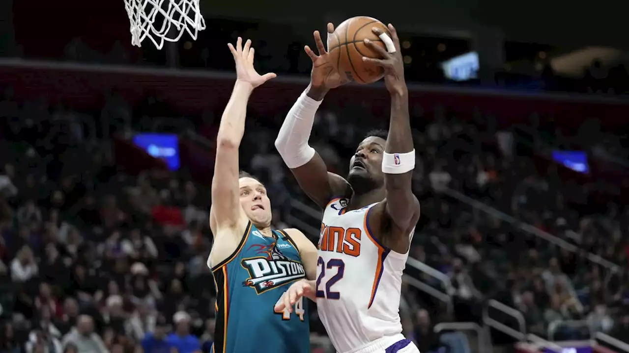 5 takeaways as Deandre Ayton posts first career 30 and 15 in Suns win over Pistons