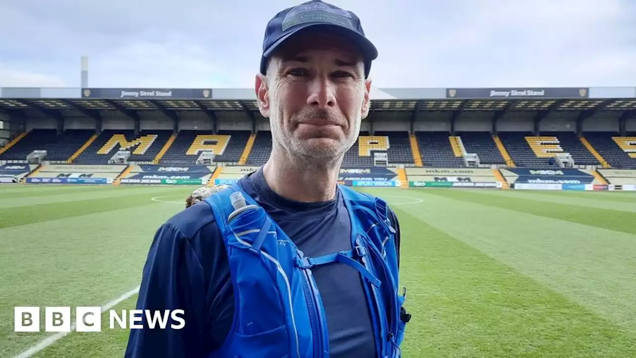 Dad completes charity run along entire length of M1