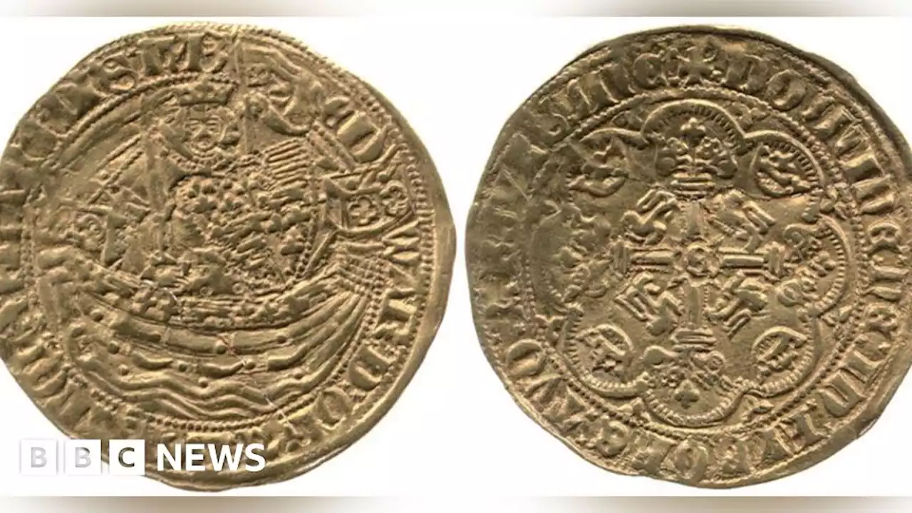 Rare Edward III gold coins found in Hambleden hoard