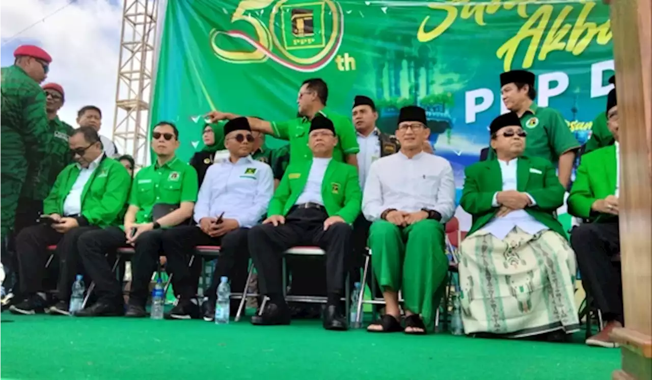 Sandiaga Uno Diam-diam Masih Suka Hadir di Agenda PPP