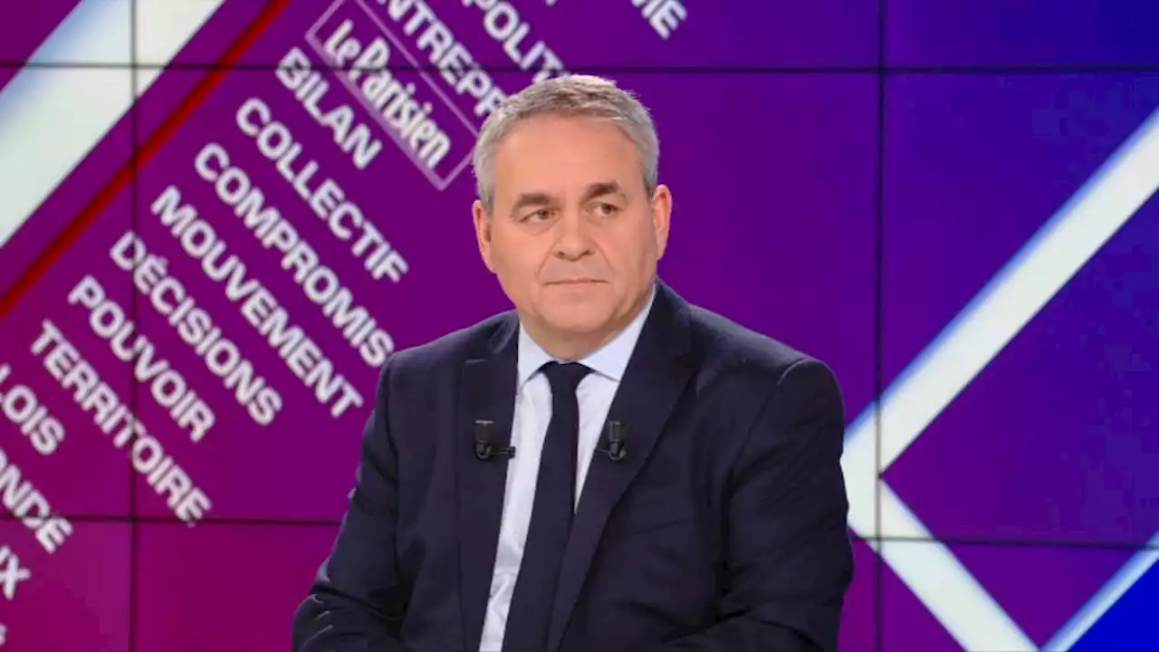 Réforme des retraites: Xavier Bertrand fixe trois conditions pour soutenir la réforme