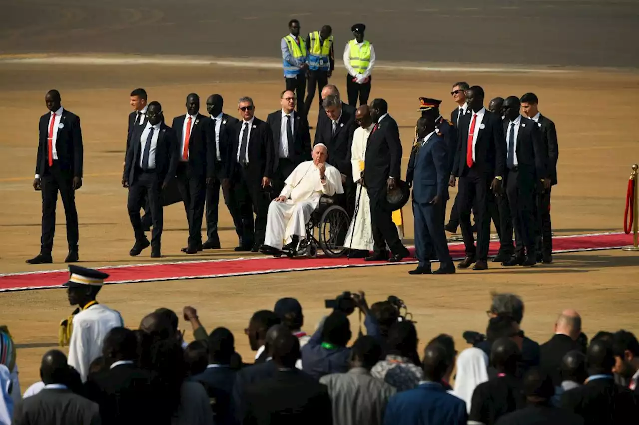 El papa Francisco critica el 'estancado proceso de paz' de Sudán del Sur en su histórica gira por África