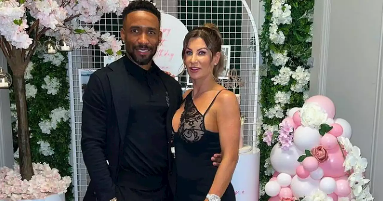 Defoe's ex flooded with messages of support after split from former Rangers star