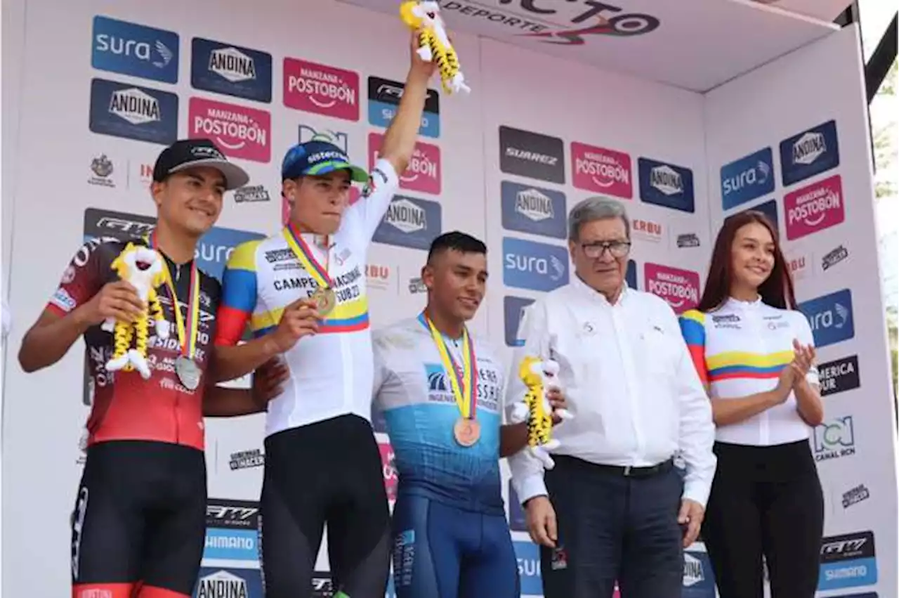 Kevin Castillo se coronó como campeón nacional de ruta Sub-23