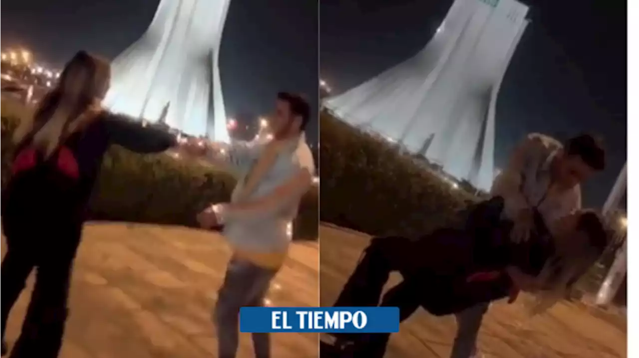 Dos jóvenes iraníes, condenados a 10 años de prisión por publicar video bailando