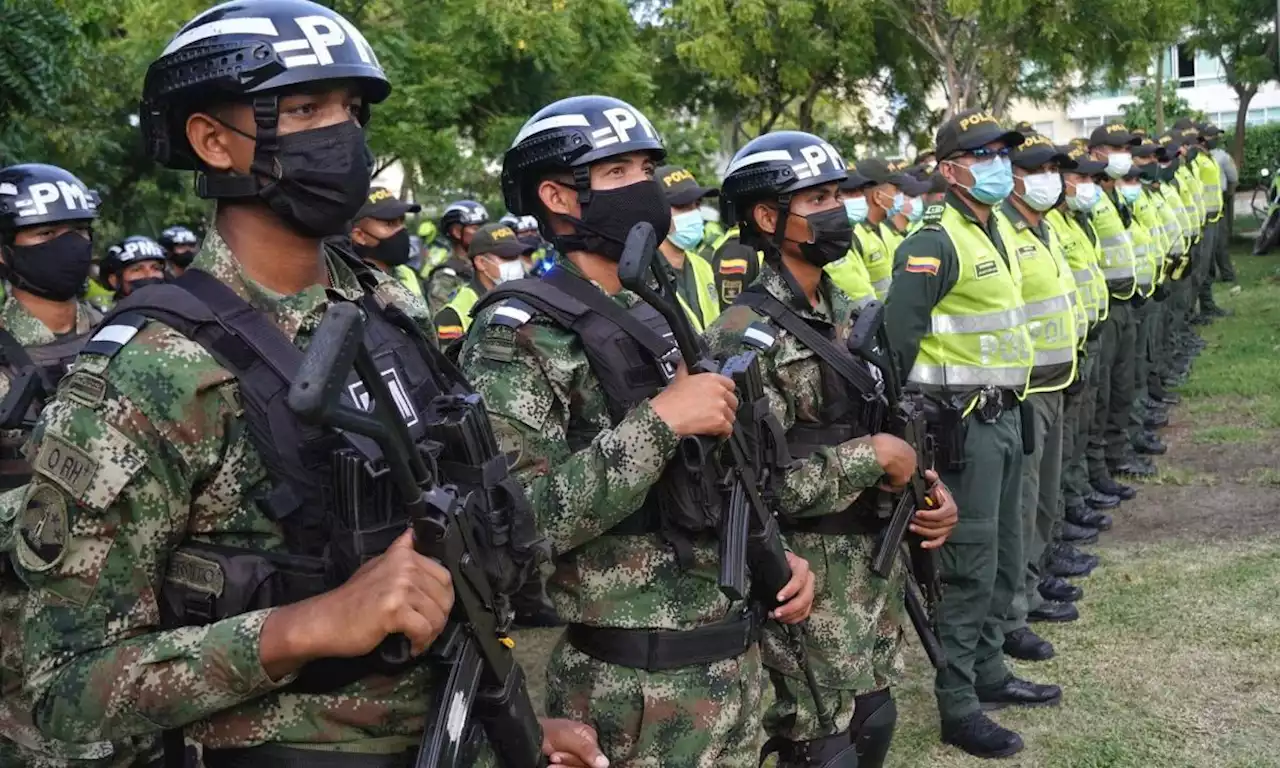 Golpe a extorsionistas y sicarios en Barranquilla: caen 4 con armas y panfletos