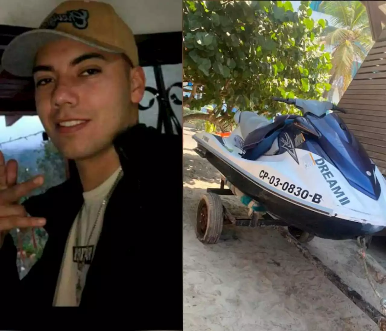 Jet ski le pasó por encima a 3 bañistas en Bocagrande: uno está grave