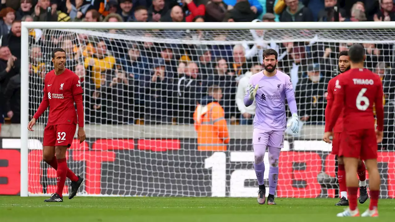 Liverpool can forget about Champions League qualification until they fix form - Alisson