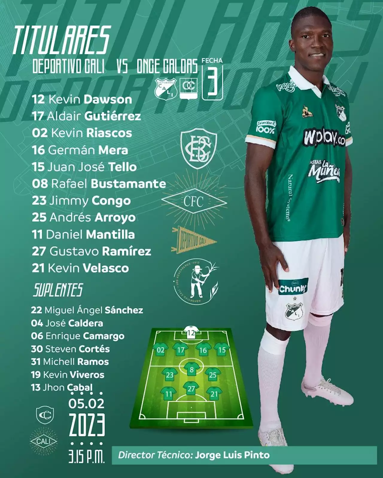 Once Caldas vs Deportivo Cali EN VIVO: se busca primera victoria