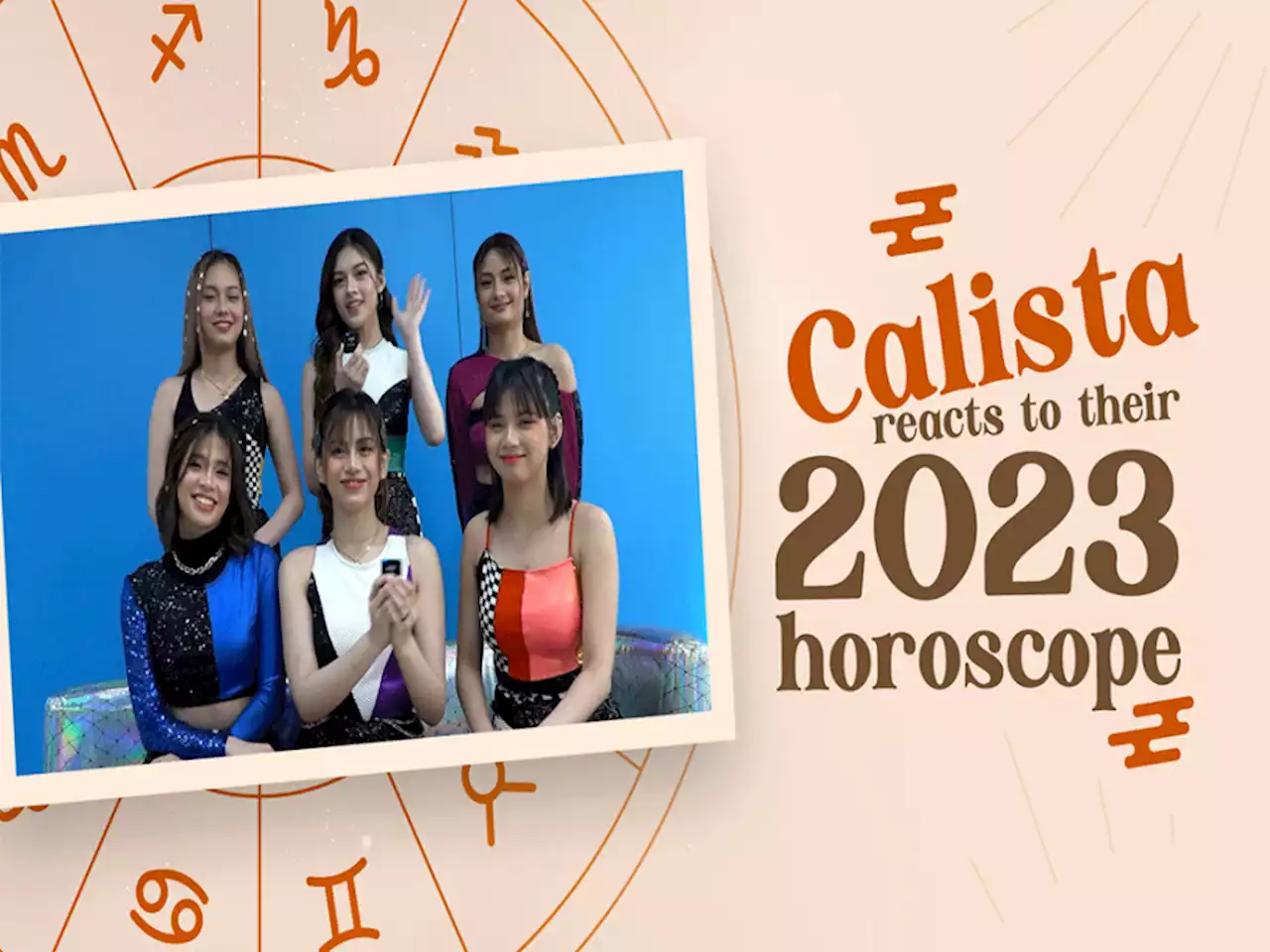 P-Pop girl group CALISTA reacts to their 2023 love predictions | ATM Online Exclusive