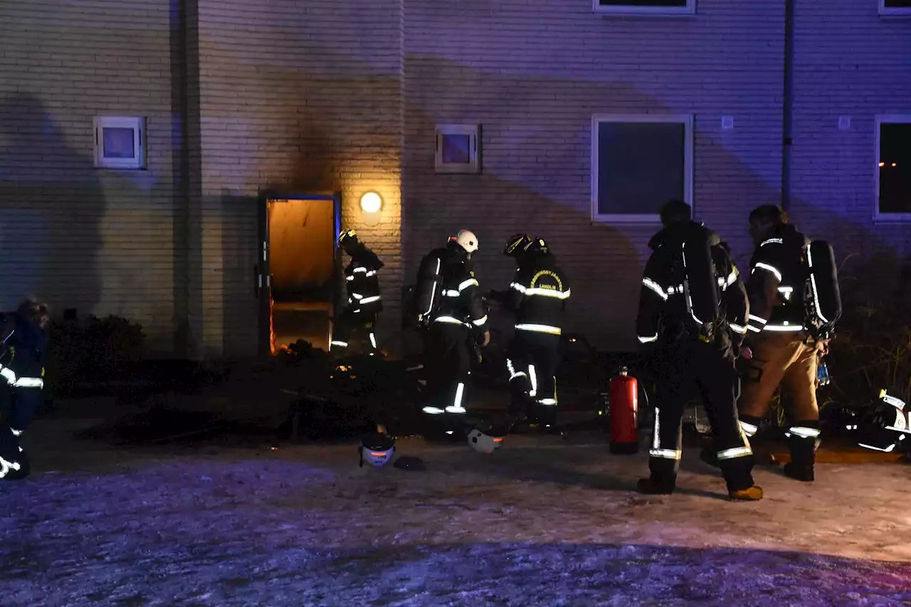 Brand i flyktingboende i Laholm – för andra dagen i rad