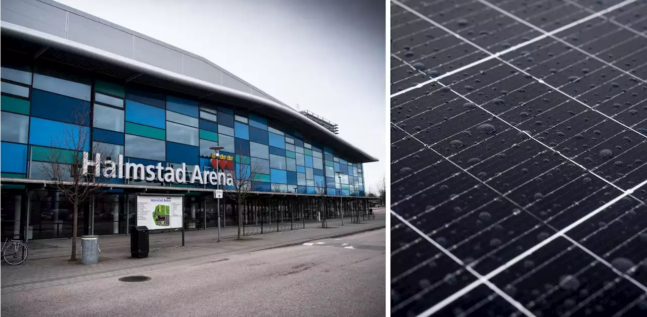 Närmare fyra miljoner investeras i solceller på Halmstad arena