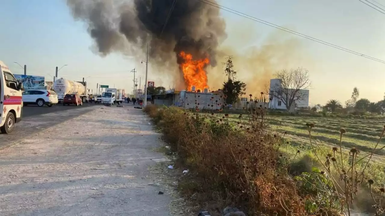 Los impactantes videos de la explosión en Tula, Hidalgo que provocó pánico entre la población