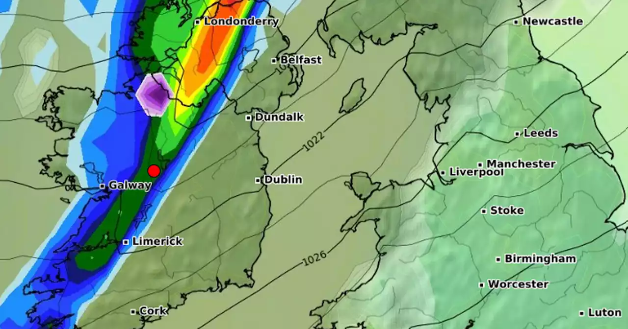 Met Eireann's five day forecast highlights 'divide' between East and West