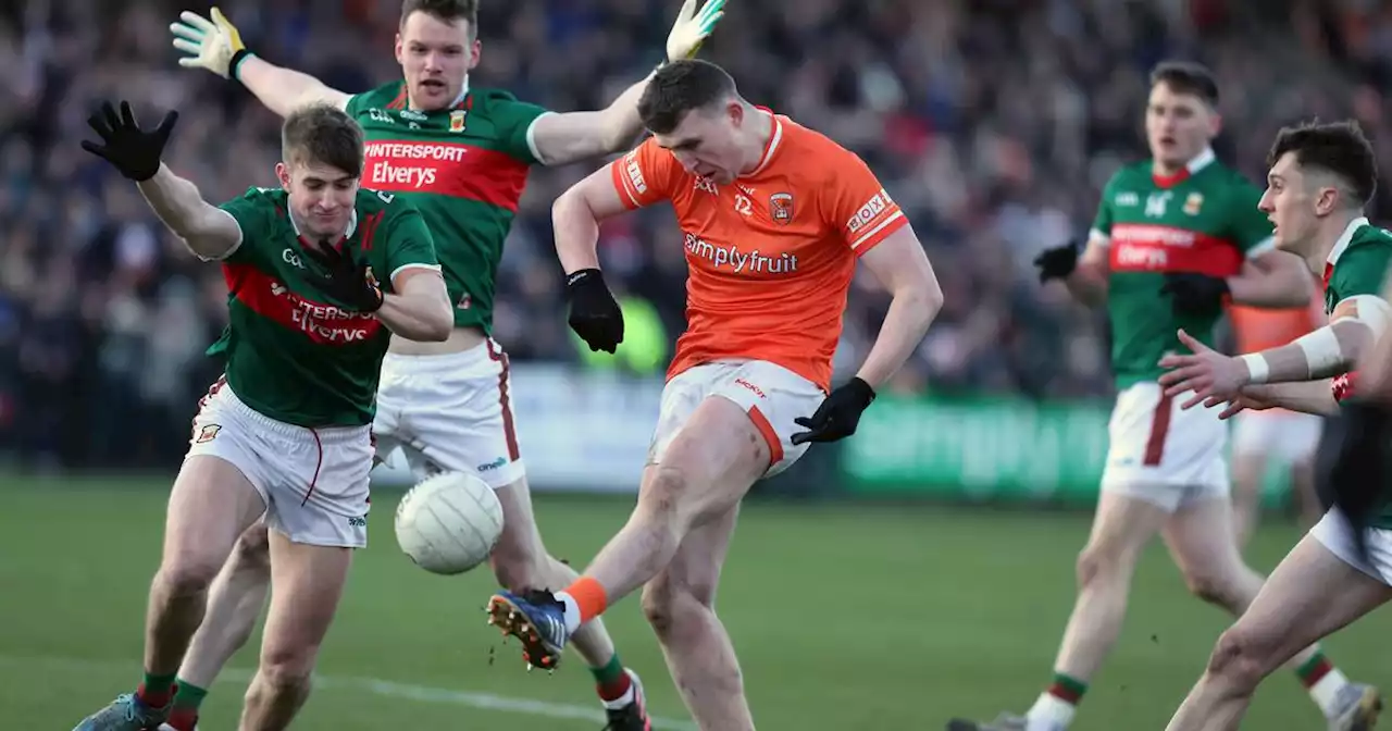 NFL: Last-minute Rian O’Neill score rescues point for Armagh against Mayo