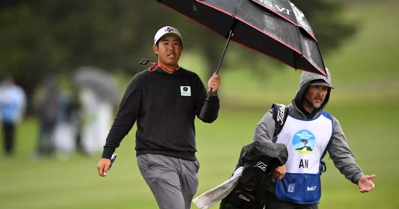 Pebble Beach Pro-Am blown off course by high winds