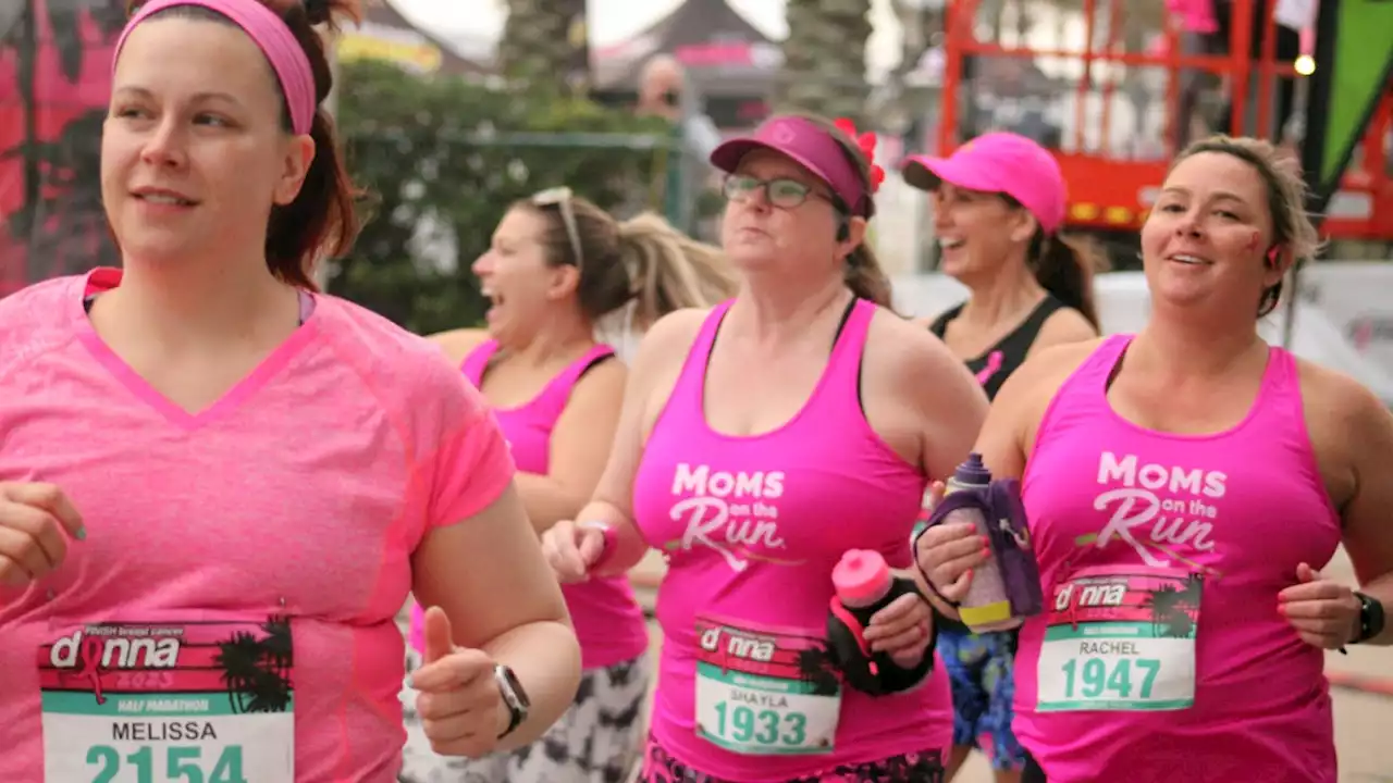 Donna Marathon 2023: Photos from Jacksonville Beach's race to finish breast cancer