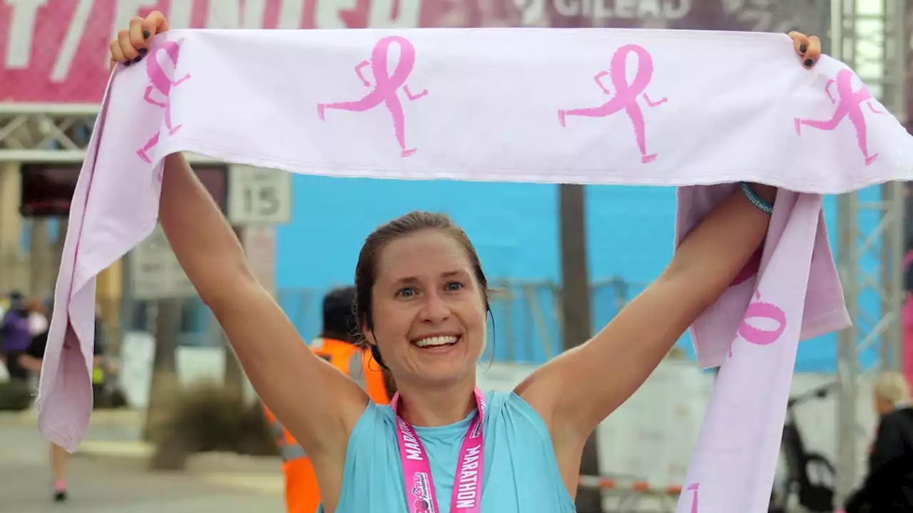 First-time winners Travis Lucas, Caroline Moore win 2023 Donna Marathon at Jacksonville Beach