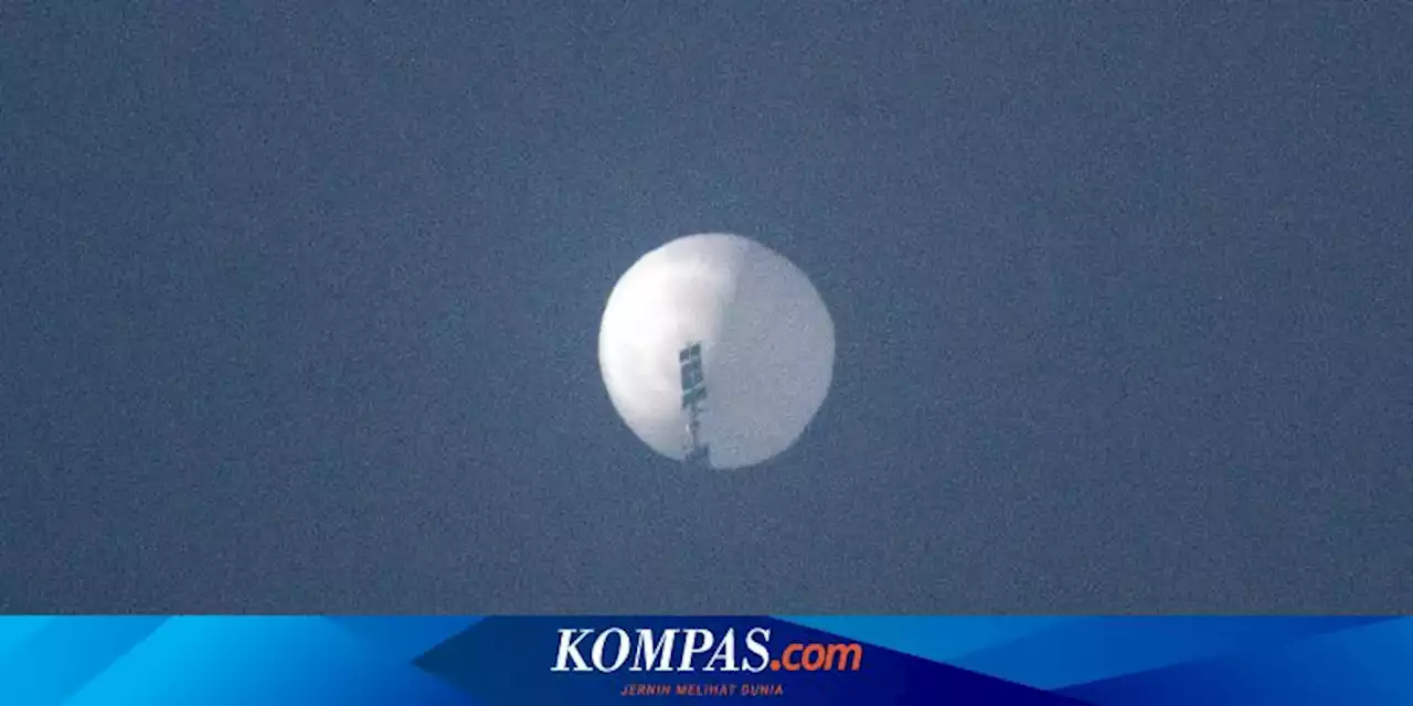 AS Tembak Jatuh Balon Mata-mata China di Atlantik