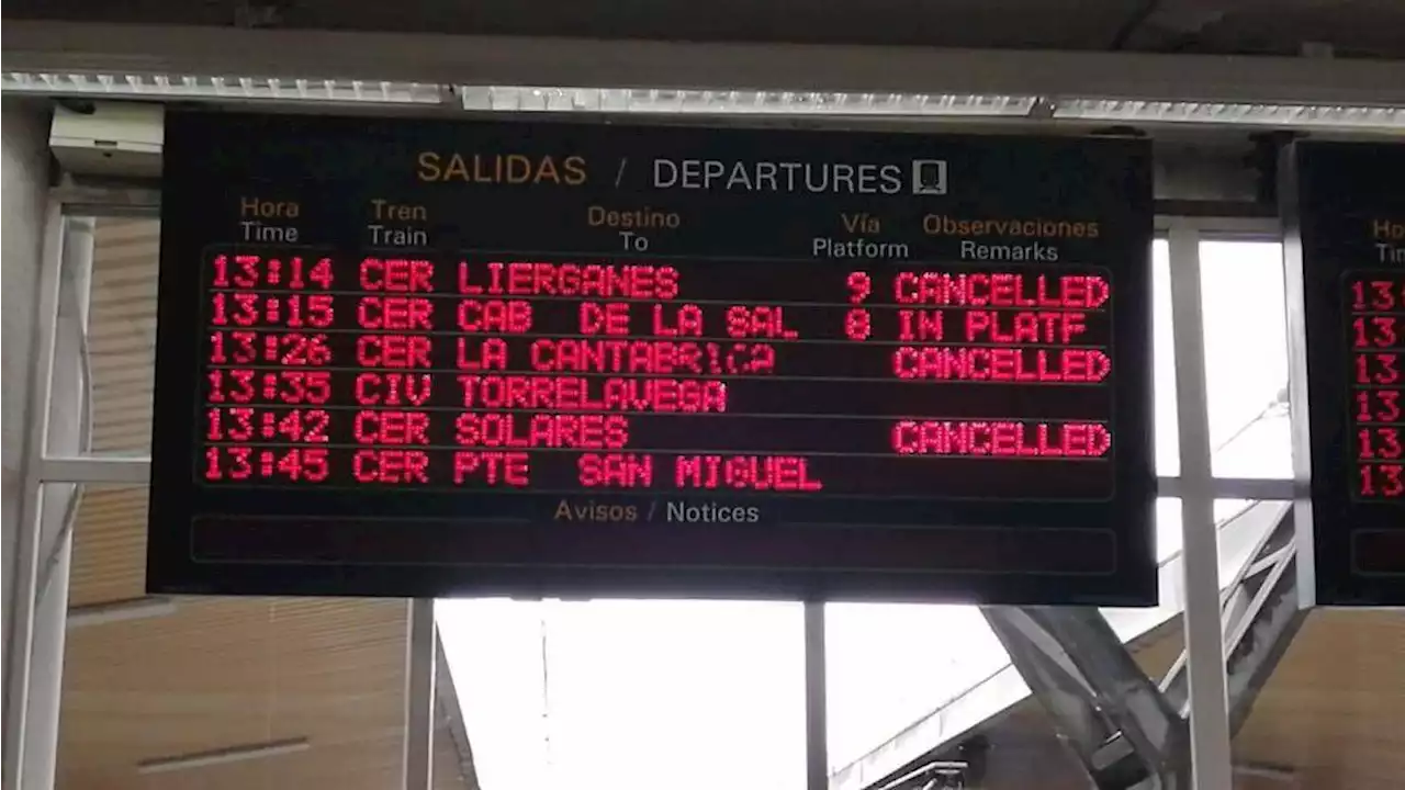 Revilla va a pedir al Ministerio alternativas, porque los trenes llegarán 'como mínimo con dos años de retraso'