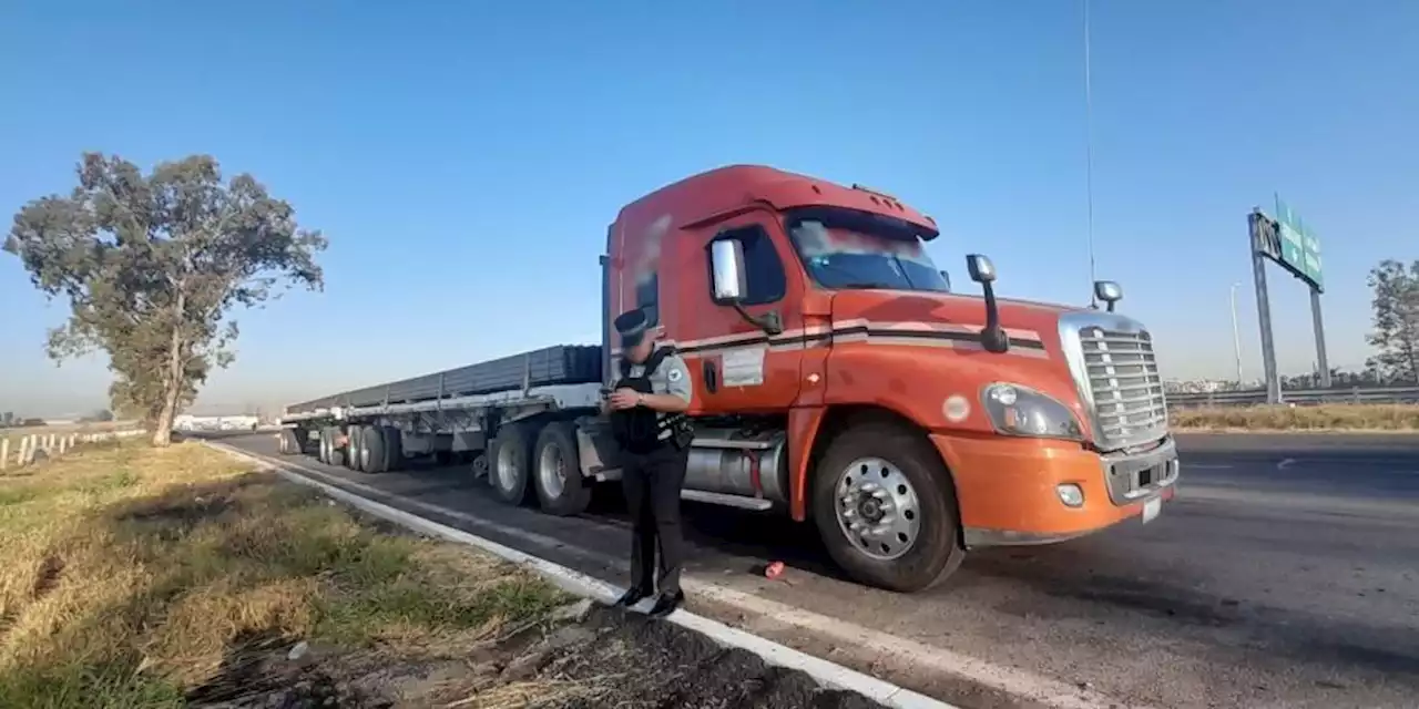 Guardia Nacional recupera tractocamión robado en Guanajuato