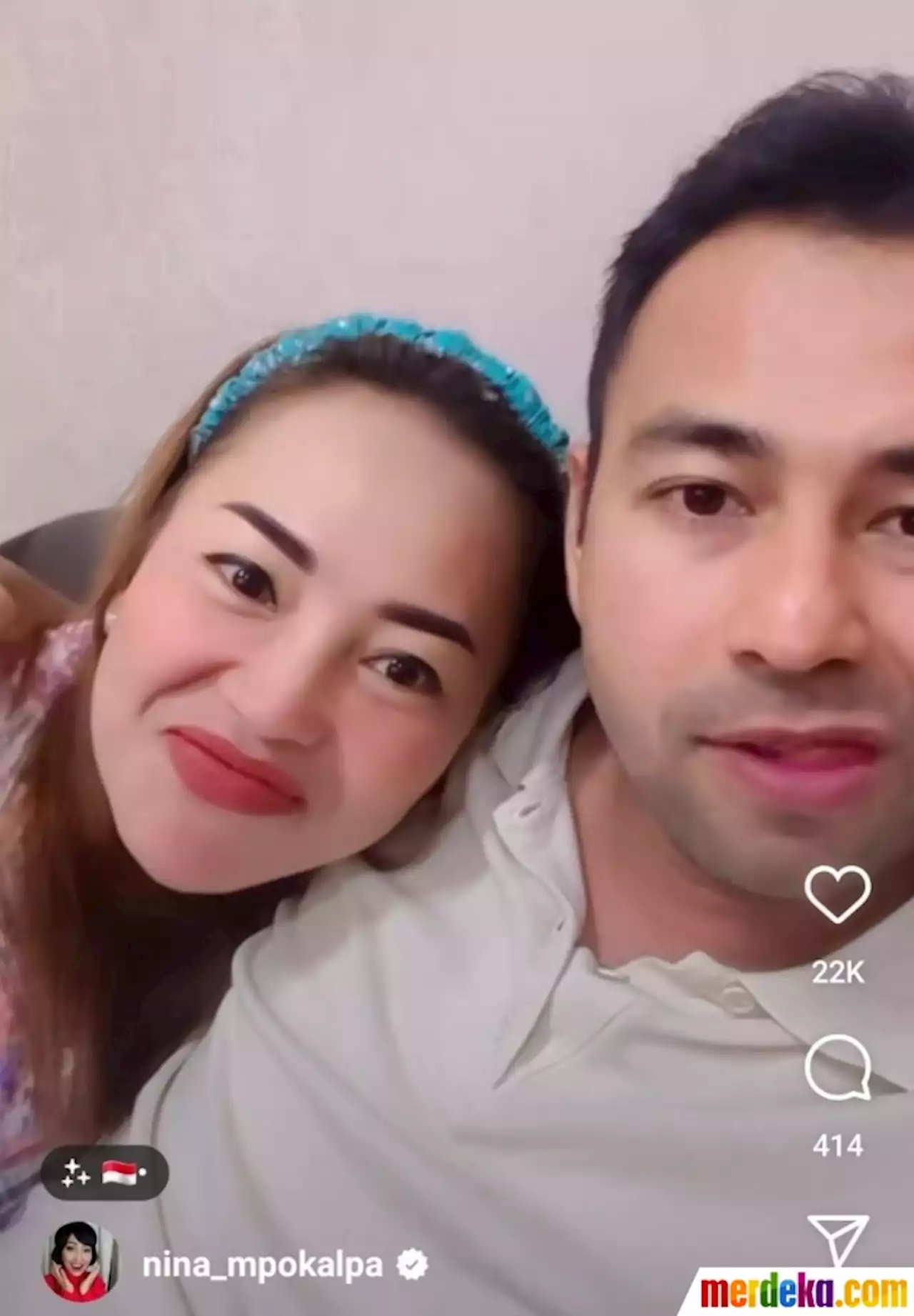 Foto : Raffi Ahmad Bela & Akui Sayang Mpok Alpa, Posisi Duduk Berdua jadi Sorotan | merdeka.com