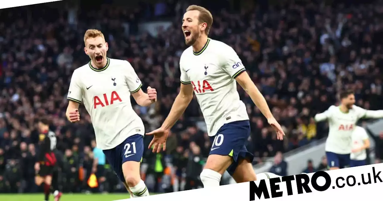 Historic Harry Kane goal sees Tottenham beat Man City to delight Arsenal