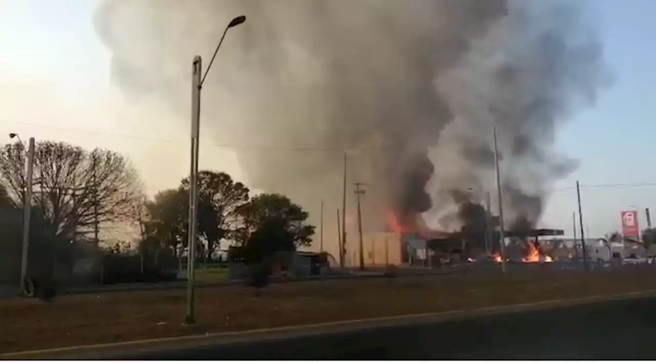 Captan momento exacto de la explosión en gasolinera de Tula, Hidalgo