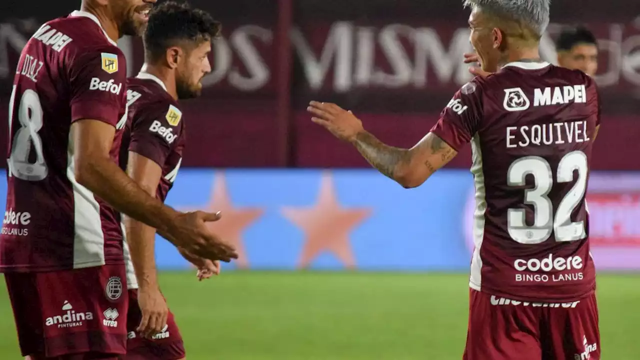 Lanús le ganó a San Lorenzo con un gol de su 'arquero'