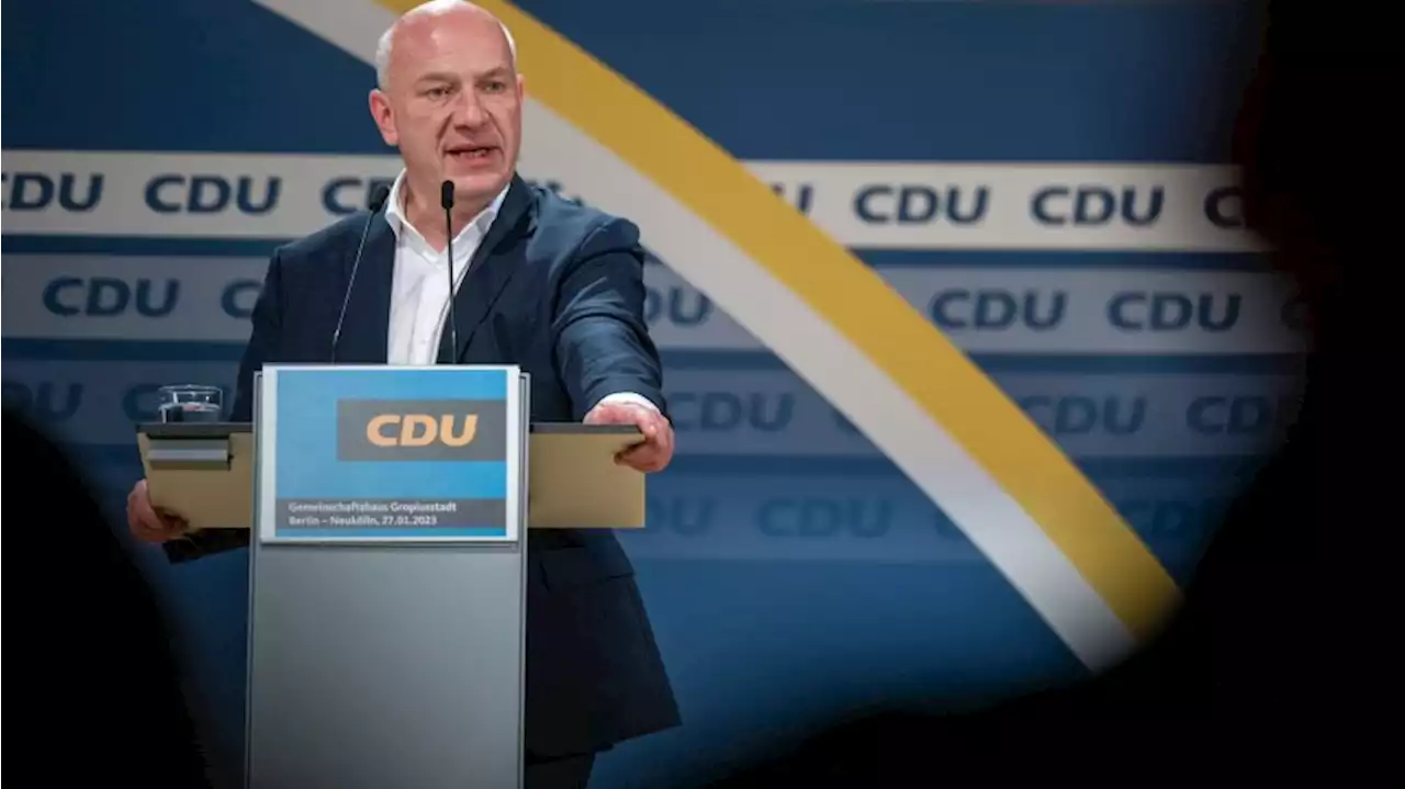 Berlin-Wahl 2023: Nächste Umfrage sieht CDU klar vorn