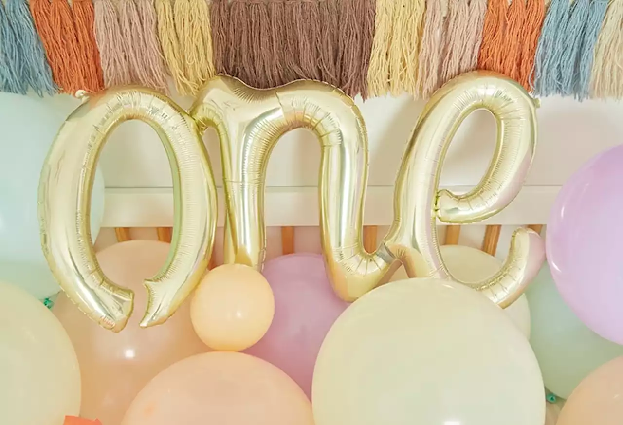 The best decorations to celebrate your little one’s first birthday