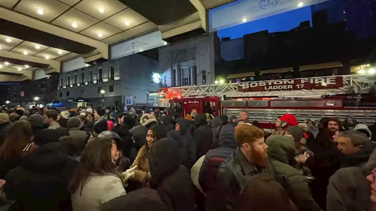 Wang Theatre in Boston Evacuated as Record-Low Temps Cause Sprinkler System to Break