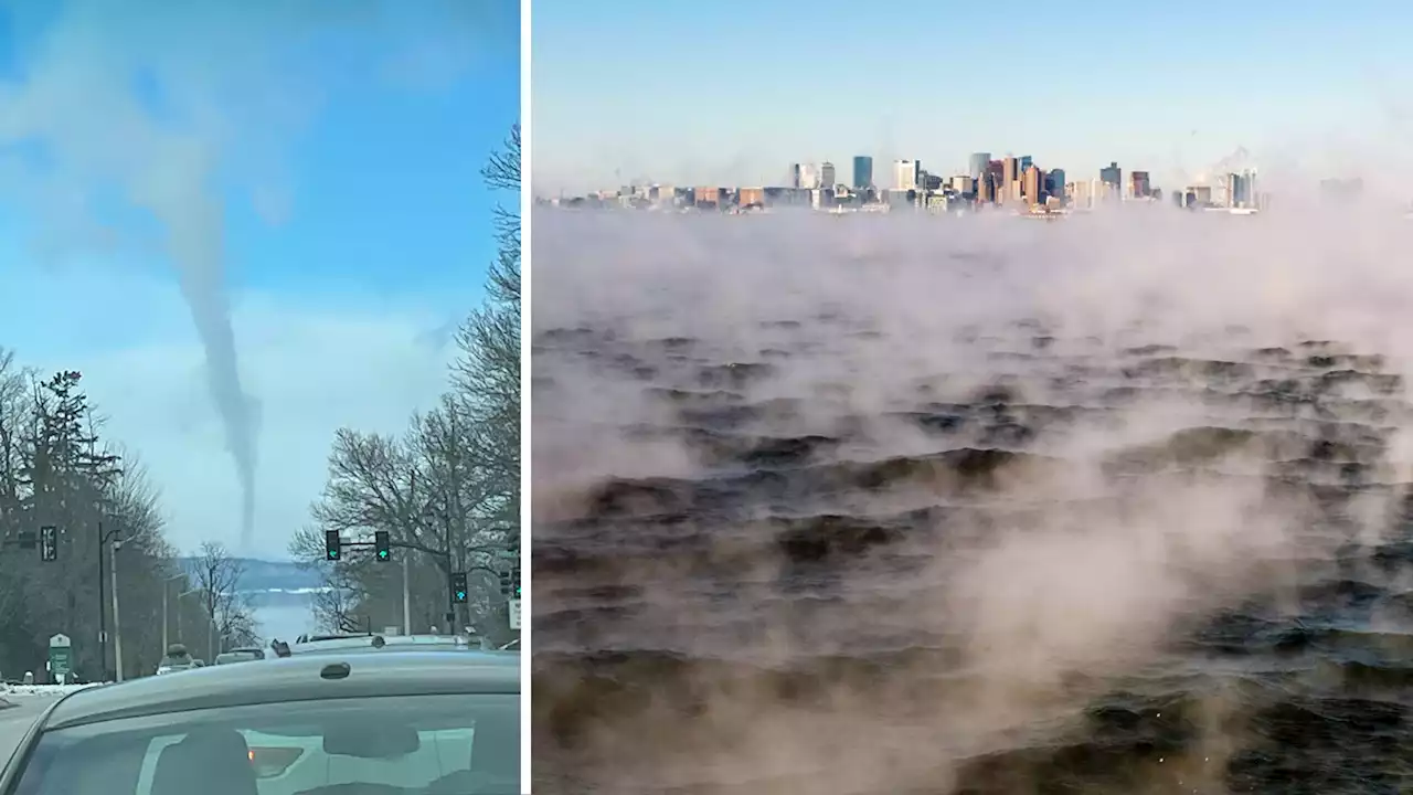 What the Steam Devil? 5 Crazy Things We Saw in New England's Cold Snap