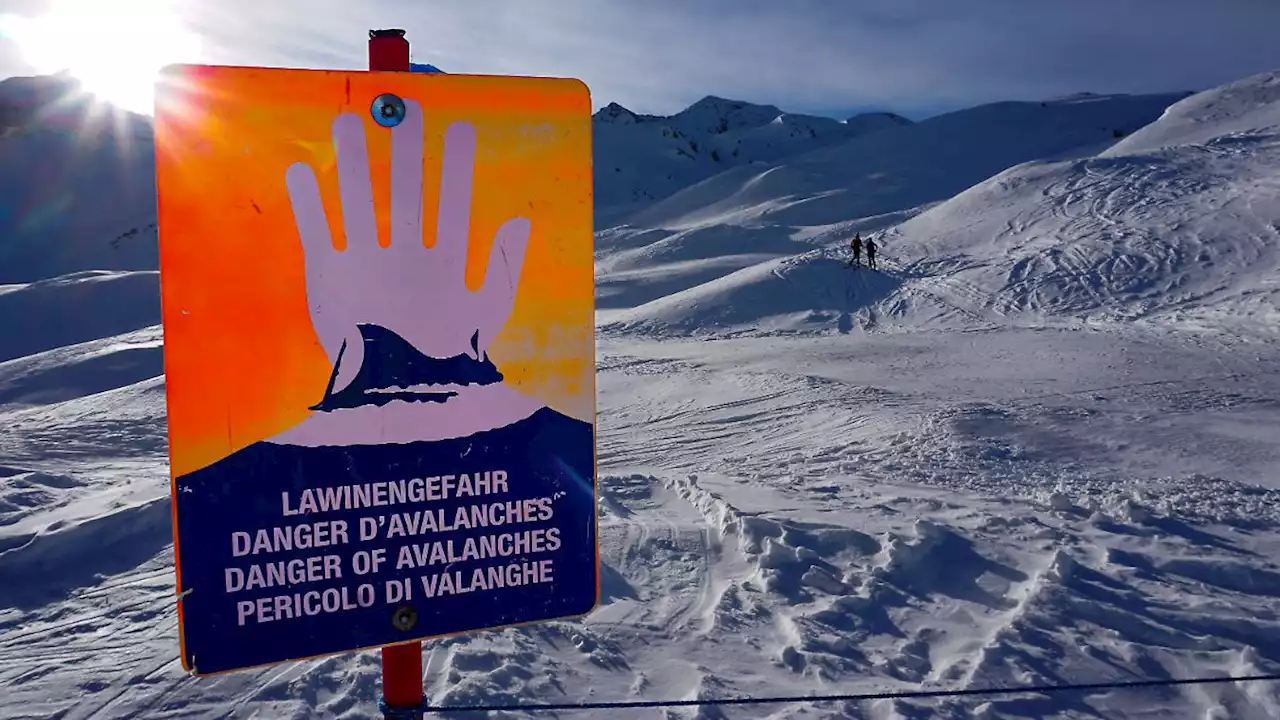 Fünf Wintersportler sterben in den Alpen