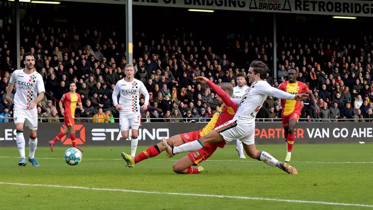 Go Ahead wint van NEC en stijgt naar twaalfde plek in Eredivisie