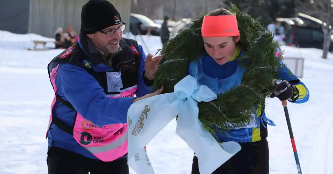 Spjutkastare vann skidmaraton: ”Jädrans så tuff den här banan”