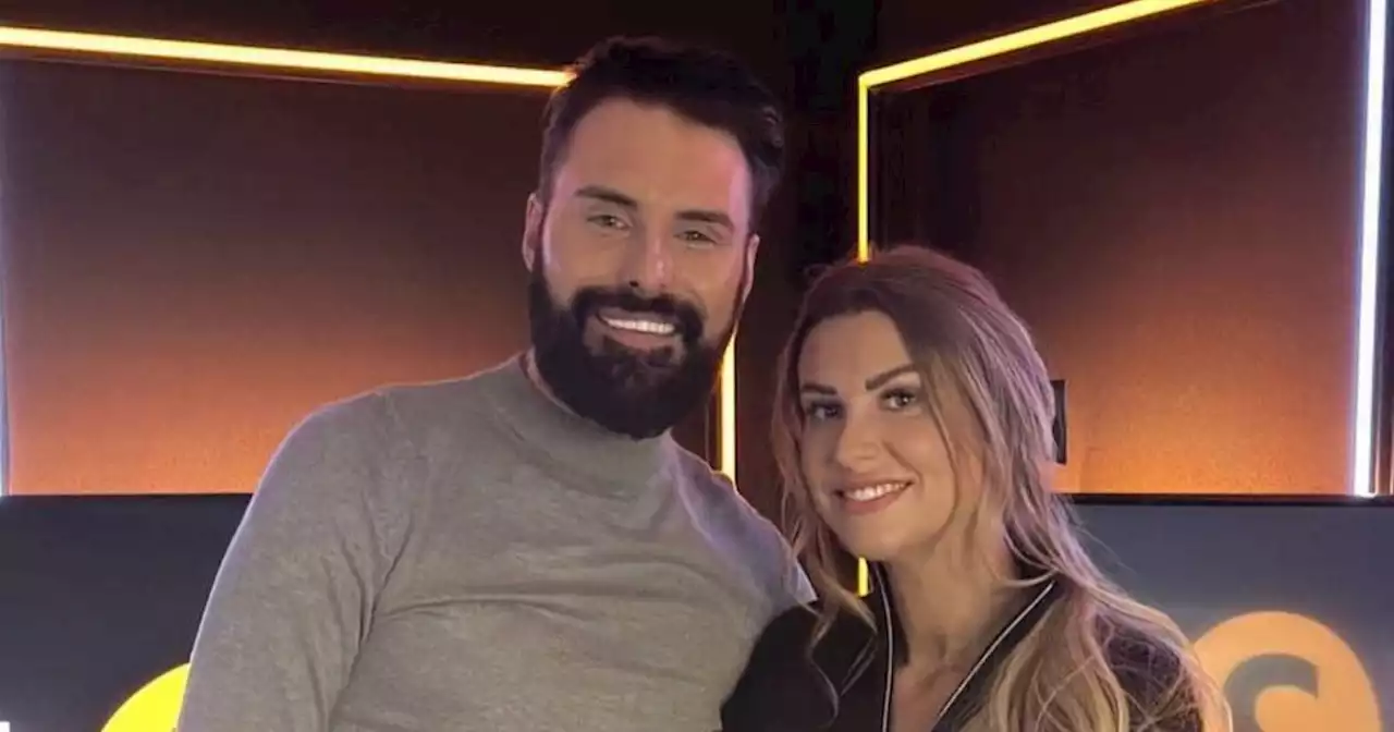 Mrs Hinch 'fangirls' as she meets Rylan as two stars plan takeaway night