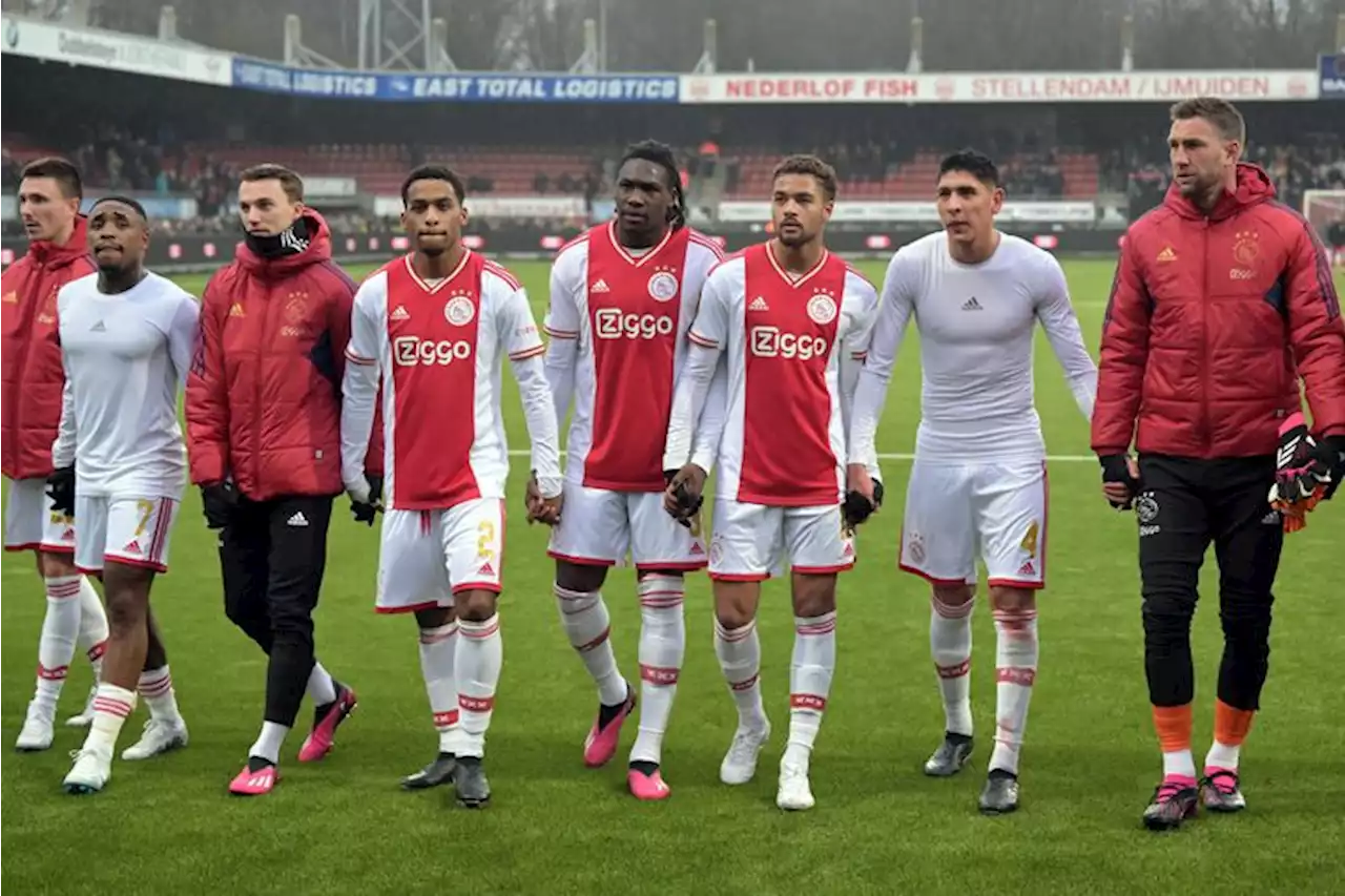 Ajax met ongewijzigd basiselftal tegen Cambuur