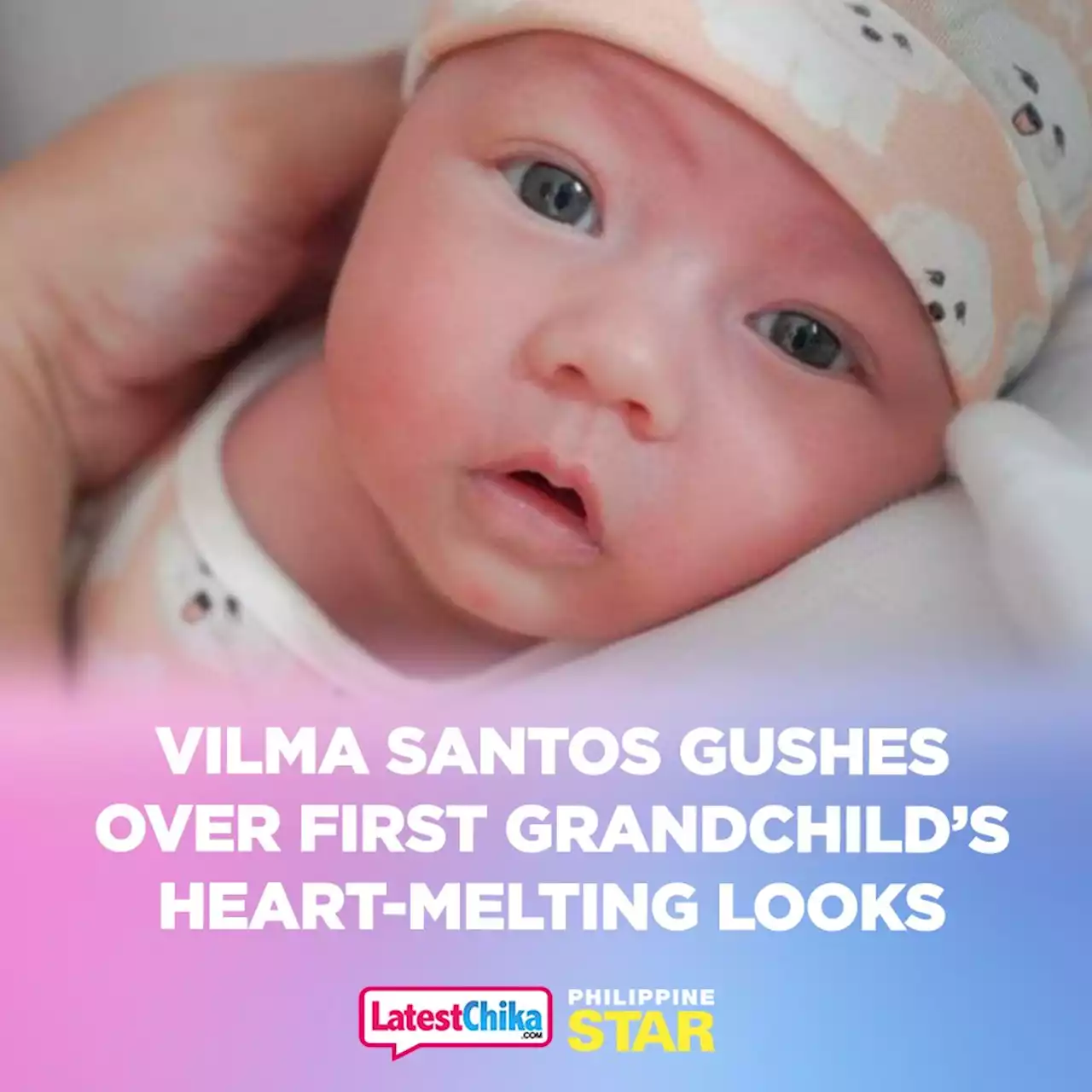 Vilma Santos gushes over first grandchild's heart-melting looks - Latest Chika