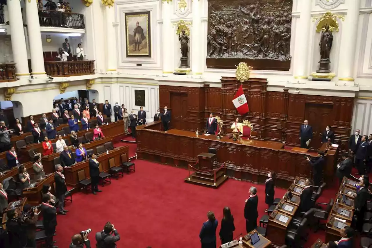 El Congreso de Perú rechaza debatir el proyecto de ley de adelanto electoral para 2023