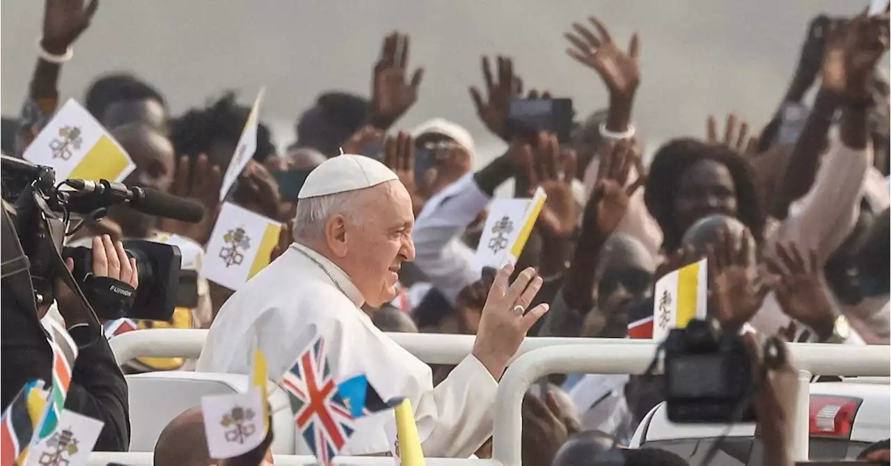 Pope Francis wraps up South Sudan trip urging an end to violence