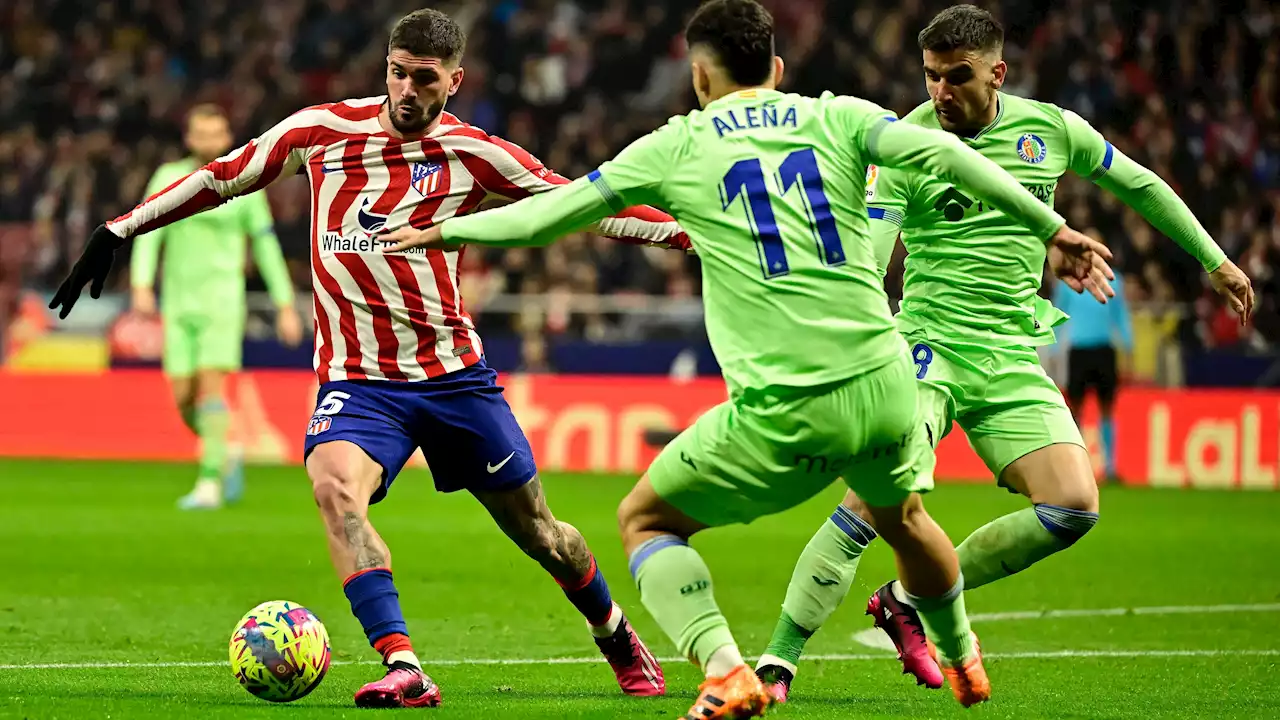 El Atlético tropieza con el Getafe en el Metropolitano