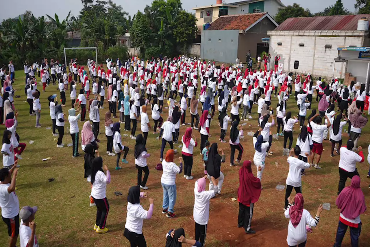 Sahabat Ganjar Jaring Dukungan di Bogor lewat Senam dan Lomba Lukis