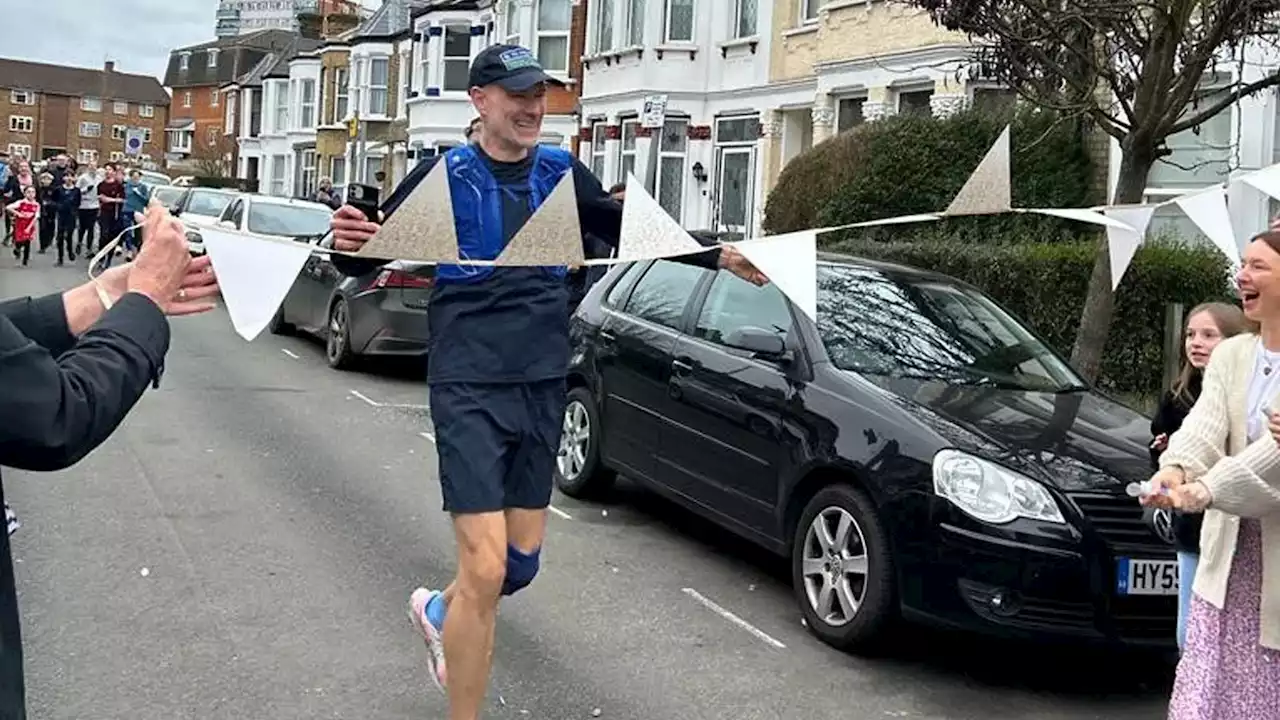 Father runs length of M1 to raise awareness of type 1 diabetes after son's diagnosis