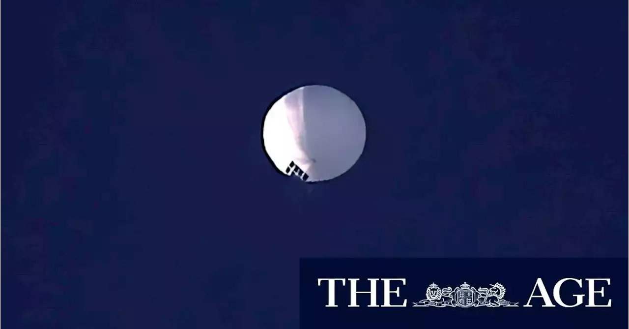 Chinese spy balloon taken down off US east coast