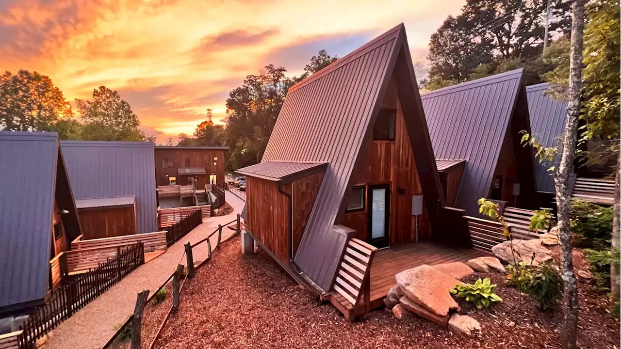 Asheville’s New A-Frame Campground Brings Scandinavia to Appalachia