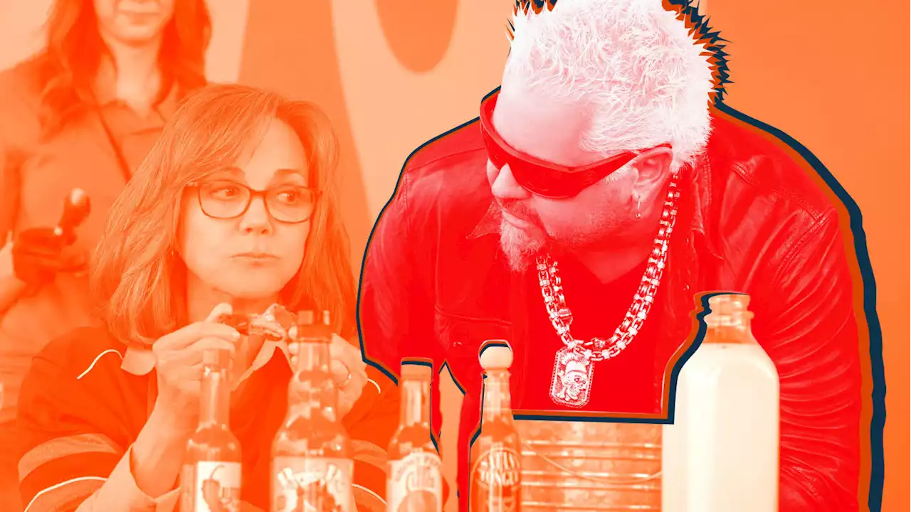 Guy Fieri Lights Sally Field on Fire in Ridiculous ‘80 for Brady’